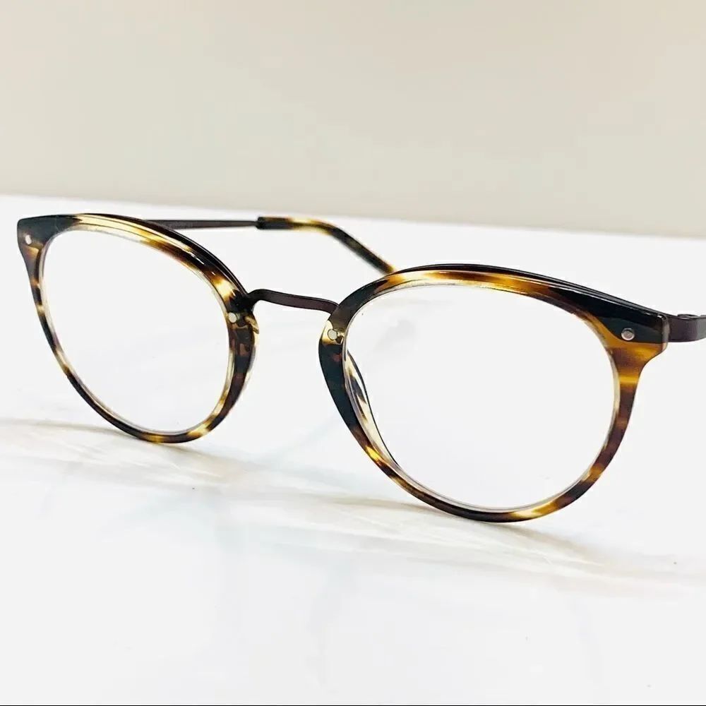 EyeOs Eyewear Women Glossy Tortoise Eyeglass Frame